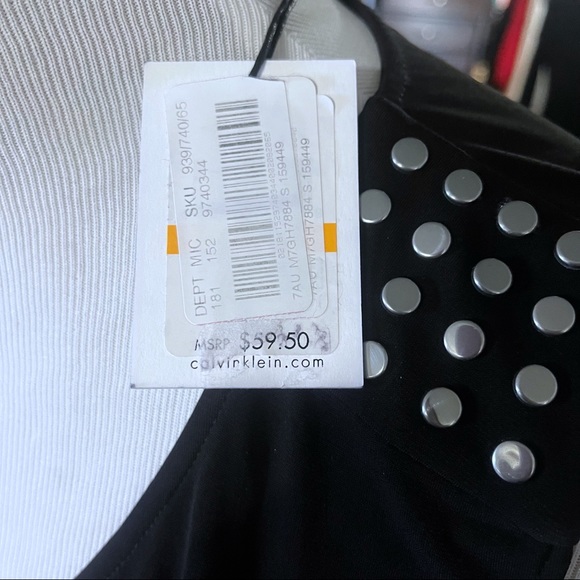 CALVIN KLEIN cold shoulder tunic - Picture 3 of 6